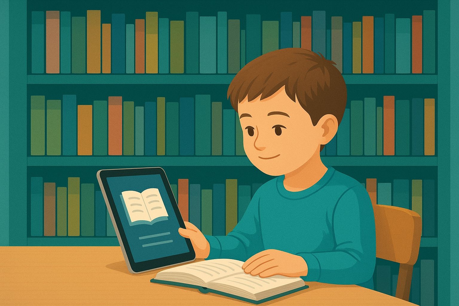 کتابخانه هوشمند؛ تحول در مدیریت کتاب و منابع آموزشی_136465